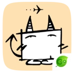 Logo of GO Keyboard Devil tufu Sticker android Application 